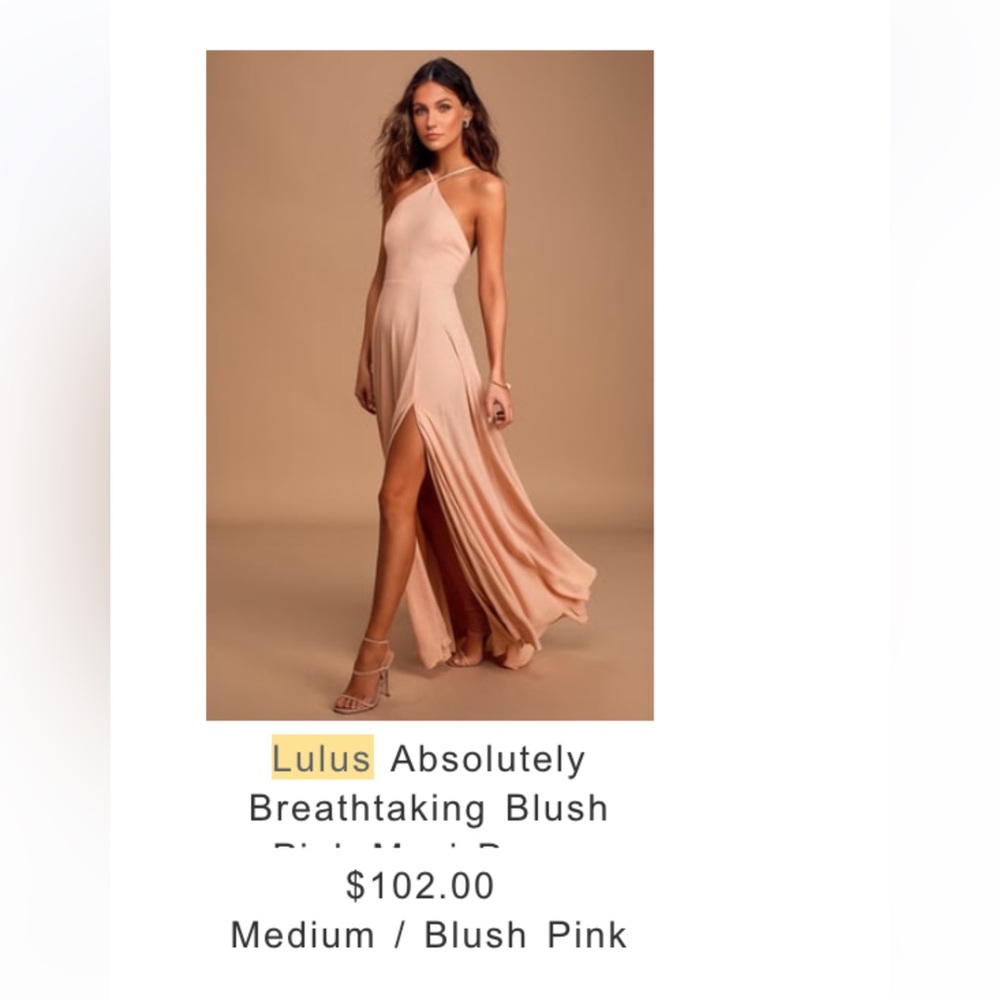 Lulus Medium Dress